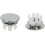 (As show, One size) Sink Overflow Waste,4PC33mm 1