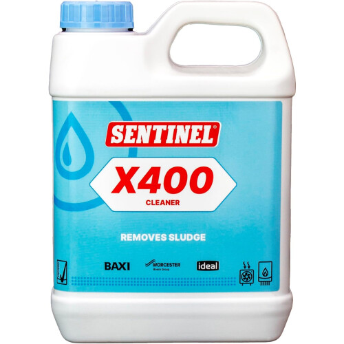 Sentinel X400 Sludge Remover Cleaner Boost Heating System Efficiency