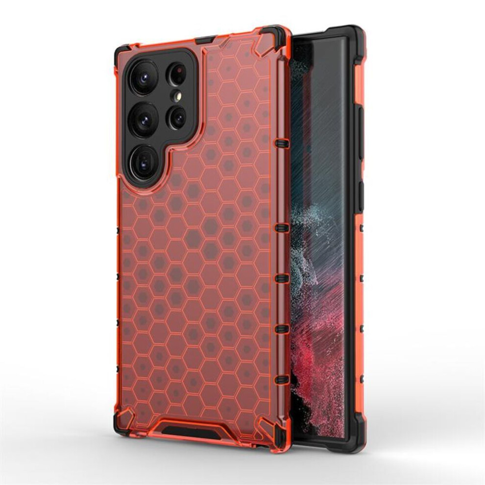 (, A22 4G/M32) For Samsung Galaxy S23 Ultra Case Samsung Galaxy S21 S22 S23 Plus Ultra S21 Fe Cover Armor Pc Tpu Back Cover Samsung S23 Ultra Red 6219675594439