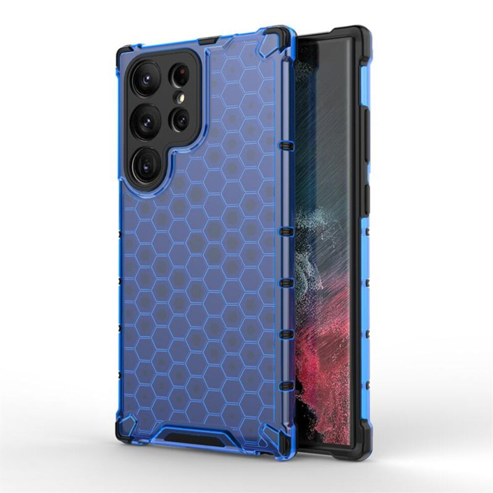 (blue, A73-5G) For Samsung Galaxy S23 Ultra Case Samsung Galaxy S21 S22 S23 Plus Ultra S21 Fe Cover Armor Pc Tpu Back Cover Samsung S23 Ultra