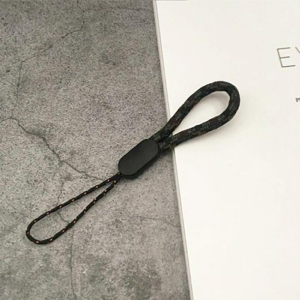 (green) Mobile Phone Strap Short Lanyard for Keys ID card Cell phone Universal Hold Lanyards 6 Colors Handheld Rope Wear-resistant Strap
