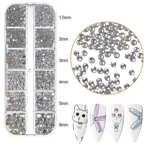 2pcs Sequin for Women Nails Decoration Nail Design Craft 2