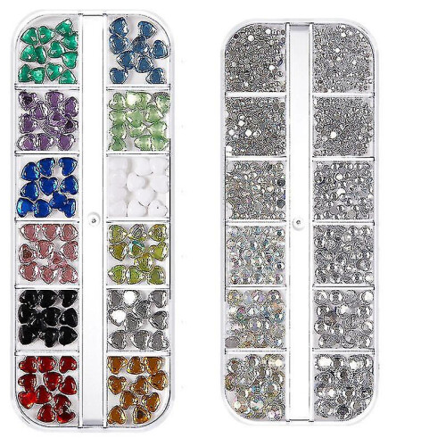 2pcs Sequin for Women Nails Decoration Nail Design Craft