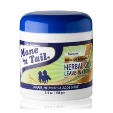 Mane 'n Tail, Herbal Gro, Leave-In Creme Therapy, 156g