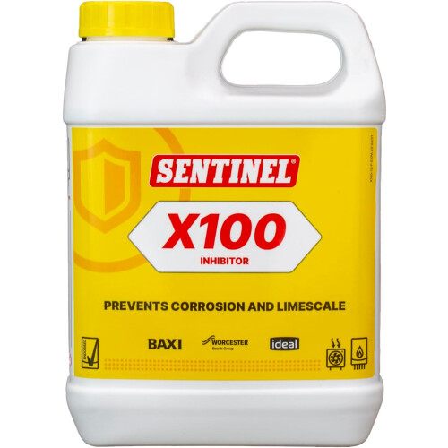 Sentinel X100 1L Central Heating Inhubitor Protection Limescale