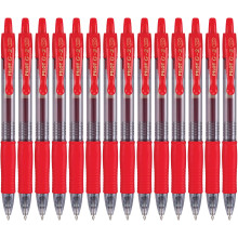 Pilot G2 Premium Gel Roller Pens Bold Point 1 mm Frpackning med 14 Rda