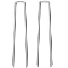 AAGut Landschaft Staples 12 Zoll 8 Gauge verzinkte Zaunsteil 20 Stc