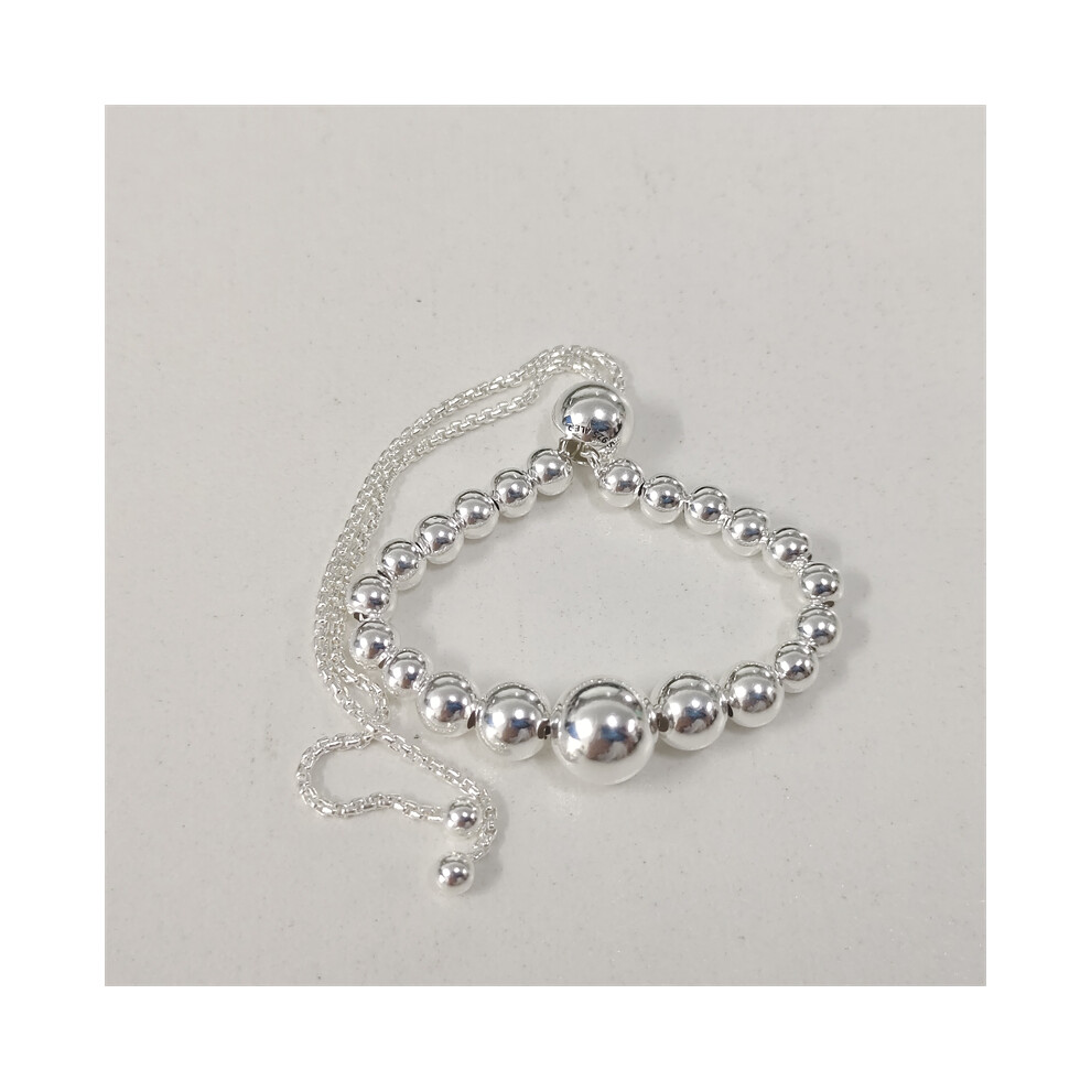Genuine S925 Ale Pandora Beaded Bracelet 23cm