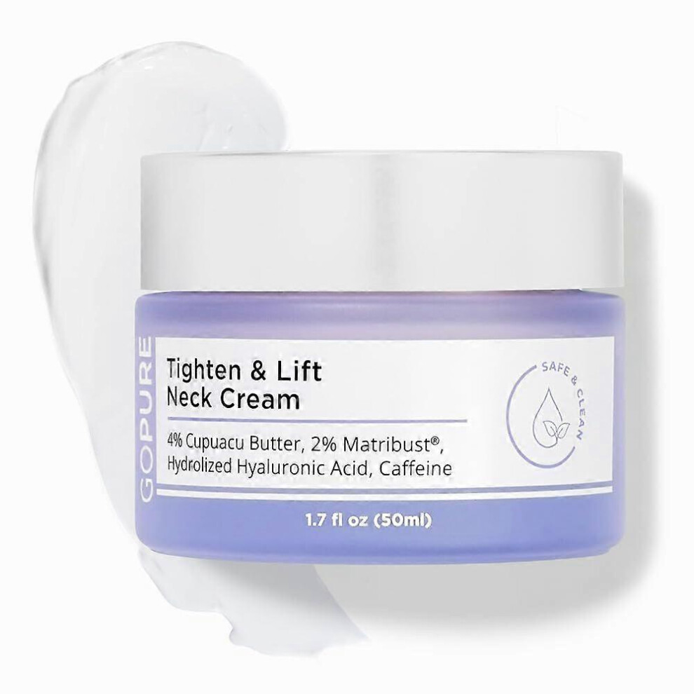 (2PCS) Tighten and Lift Neck Cream, Anti-Aging Neck Creams for Tightening & Firming, With Pro-Active Repair Firming Complex, For Loose & Sagging Skin