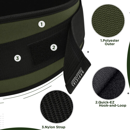 Cintura per sollevamento pesi RDX AUTO LOCK 6.5 2