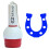 EZBallStamp Golfbalstempel - Blauw hoefijzer 1
