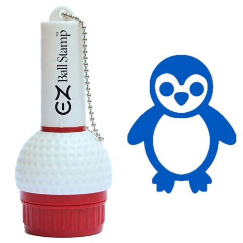 EZBallStamp Golfbal Stempel - Blauwe Pingu?