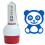 EZBallStamp Golfbal Stempel - Blauwe Panda 1