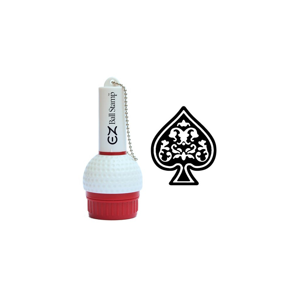 Marqueur De Balle De Golf Promarking Ezballstamp (Pique Noire)-image