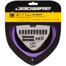 Jagwire 2X Sport Shift Kit Voksen Unisex skiftekabel og hylstre One Size