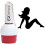 EZBallStamp Golfbold Stamp Marker (Black Lady) 2