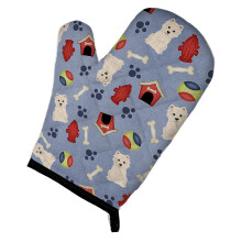 Caroline's Treasures BB2655OVMT Dog House Collection Westie Oven Mitt 12 by 8.5 Multicolor