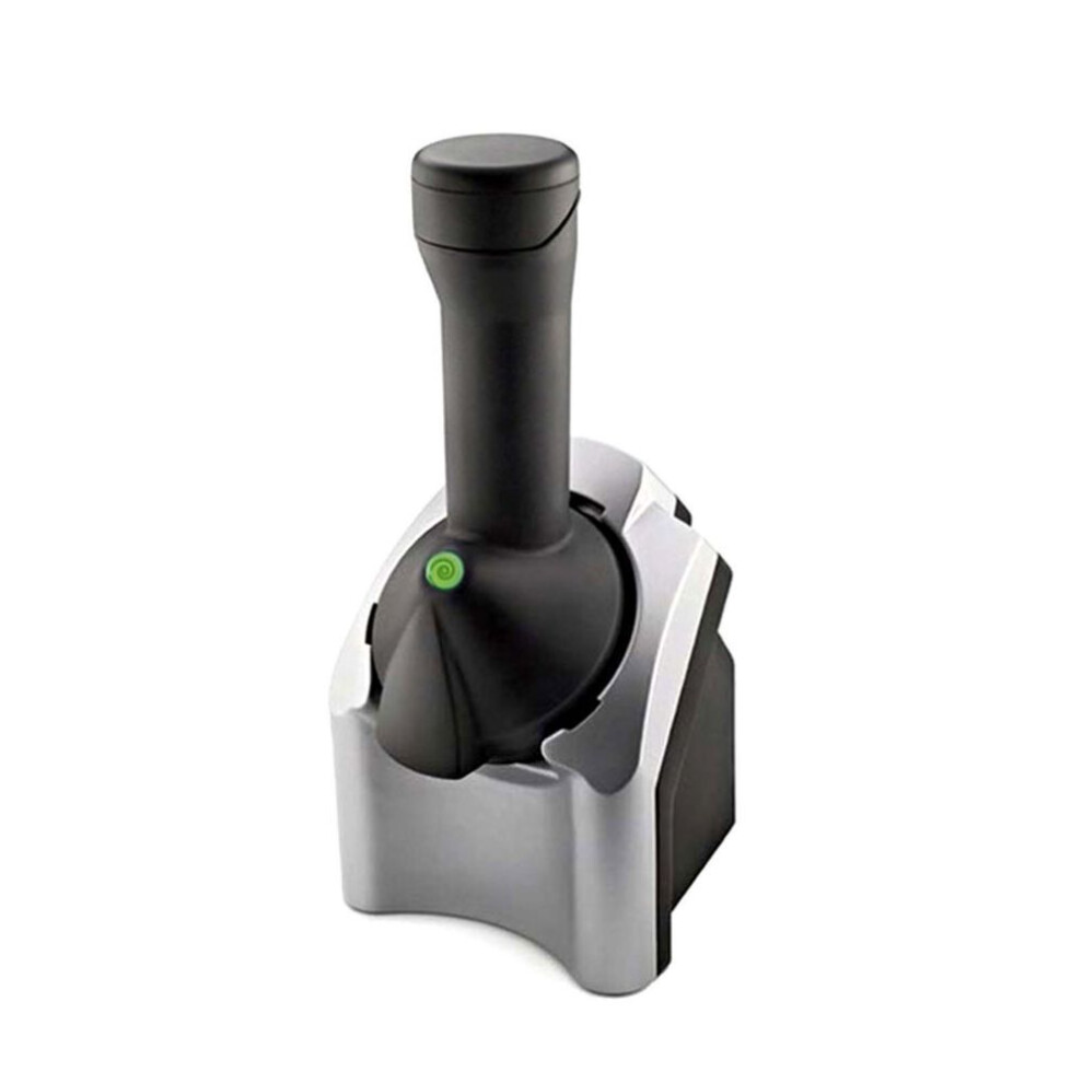 (as the picture, US Plug) Frozen Dessert Maker Household Fruit Ice Cream Machine Healthy Dessert Fruit Soft Serve Maker