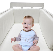 (A5) Bumpers for Cot Bed, Breathable Safe Cot Liner, Comprehensive Protection Baby Bumper, for Baby Boys And Girls