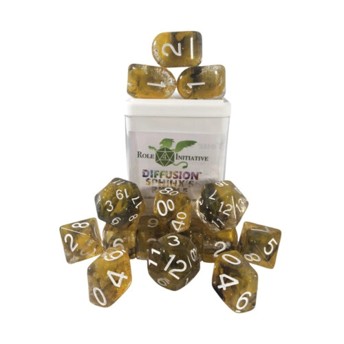 Rolle 4 Initiative Diffusion Poly Set - Sphinx's Riddle m/klassesymbol (15)