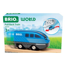 BRIO World - 36019 Pociag ciagniony | Zabawkowy pociag dla dzieci w wieku od 3 lat