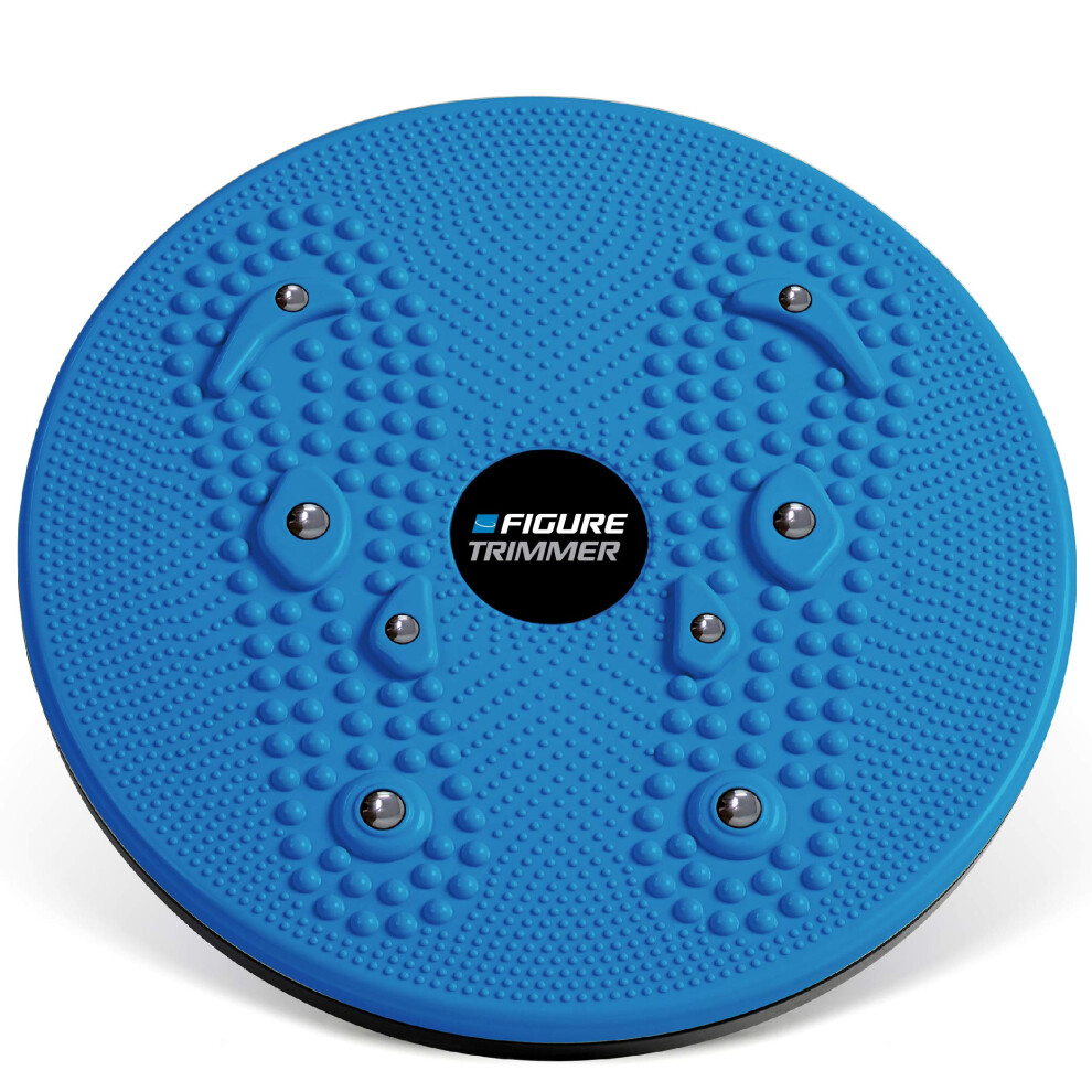 Figure Trimmer Core Ab Twister Board for Exercise 12 inch Waist Twisting Disc with 8 Mangets Reflexology for Slimming and Strengthening Abdominal & St