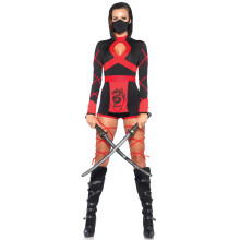 Mono con capucha de drag   n ninja de 3 piezas