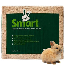 4kg (2 Bags) Soft Wood Shavings For Pet Bedding Small Pets & Animals