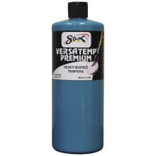 SAX VERSATEMP Premium Heavy-Bodied Temperera Paint Turquoise Quart