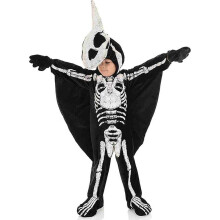 Fossil Dinosaur Costume - X-Large Black/White