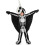 Fossil Dinosaur Costume - X-Large Black/White 1