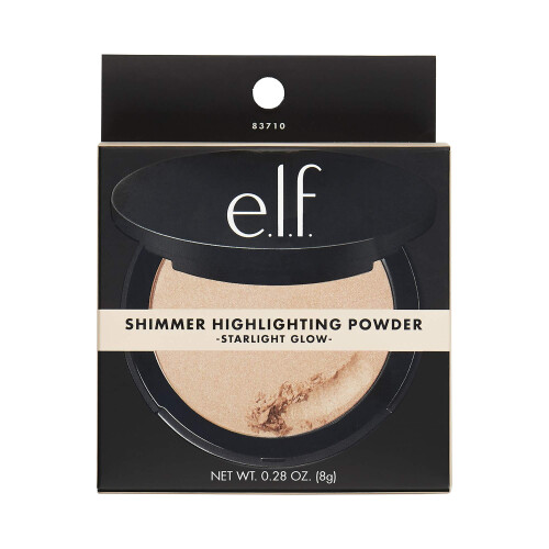 e.l.f. Cosmetics Πούδρα Υψηλής Λάμψης, Μακιγιάζ Προσώπου, Starlight Glow, 1 Τεμάχιο 1