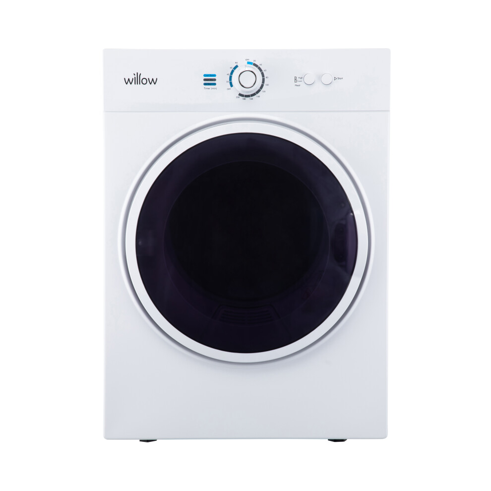 Willow WTD3W 3kg Compact White Vented Tumble Dryer,
