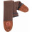Tracolla per basso in cotone marrone da 3"""" di larghezza / Marrone 1