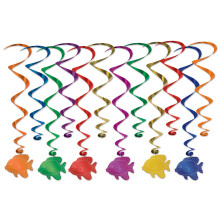Beistle Fish Whirls