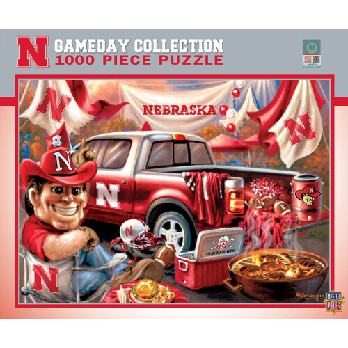 Nebraska Cornhuskers Puzzle 1000 de piese Gameday Design