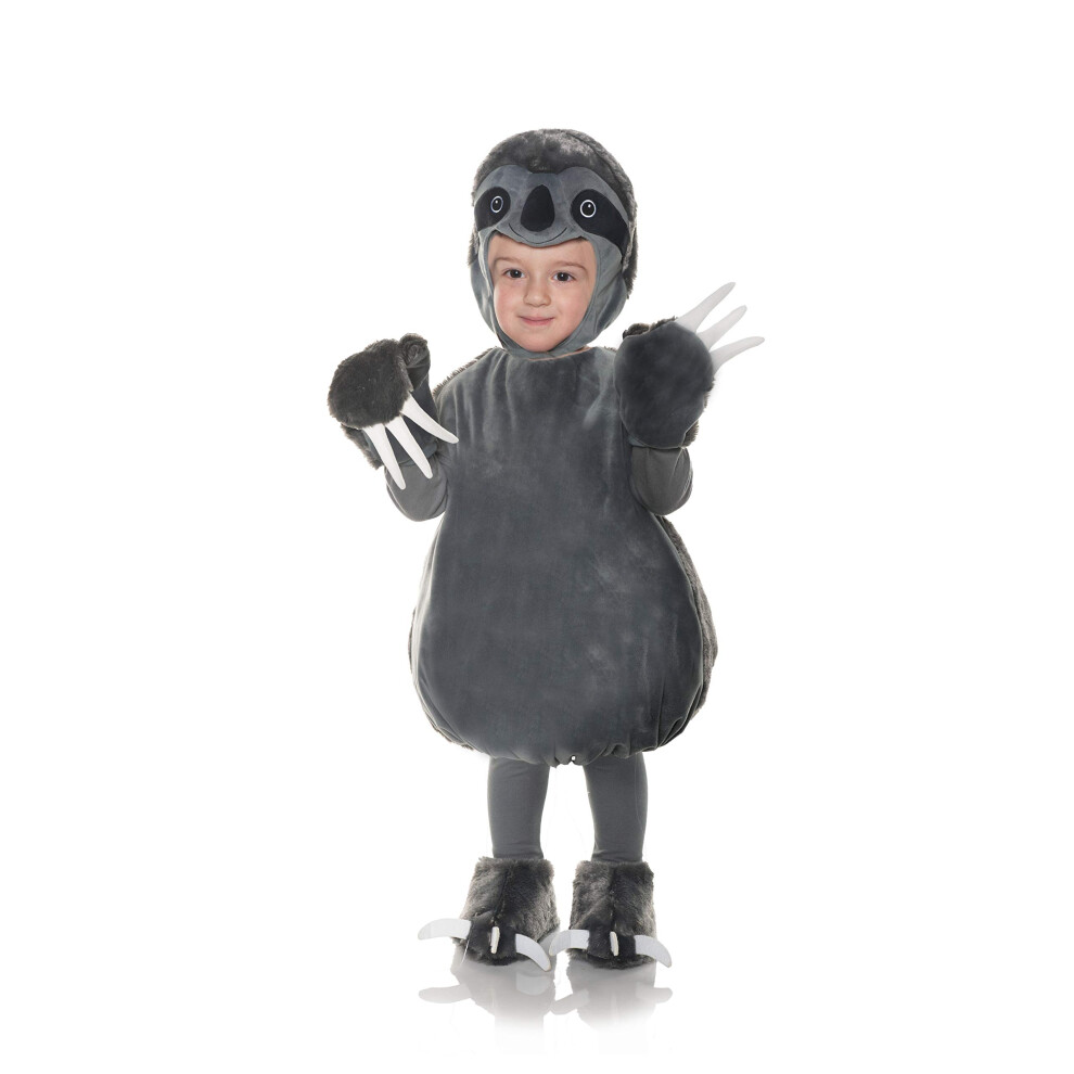 Photos - Fancy Dress Underwraps UR27656LG Sloth Toddler Costume Large 2-4T