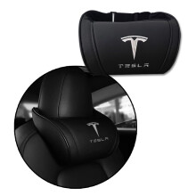 CoolKo Tesla Model S X 3 Y i Cybertruck Poduszka pod kark zaglwka samochodu Pianka zapamietujaca ksztalt Ergonomiczna konstrukcja Akcesorium lag