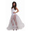 Dames Ballroom Hoepel Crinoline, Wit, Één Maat 1