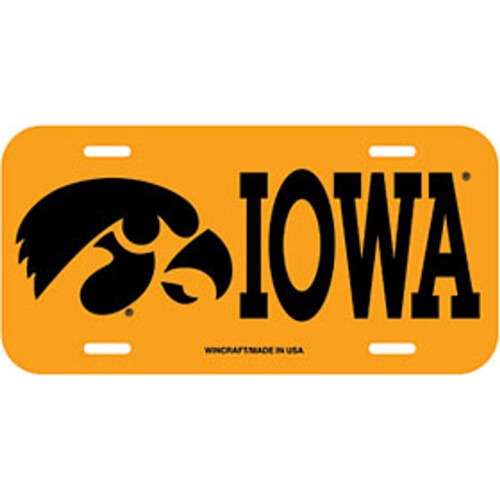 Iowa Hawkeyes nummerplade
