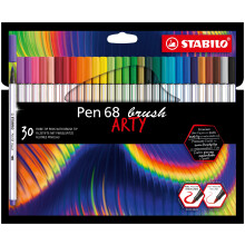 STABILO Premium Fibre-Tip Pen Pen 68 tetec ARTY - Peneenka 30 - Ruzn barvy