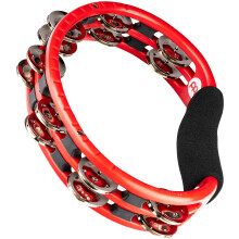 Meinl Percussion Traditional Handheld Tambourine Musical Instrument for Recording or Live - NOT Made in China - Double Row Jingles 2-Year Warranty (
