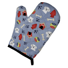 Caroline's Treasures BB3987OVMT Dog House Collection Maltese Oven Mitt 12 by 8.5 Multicolor
