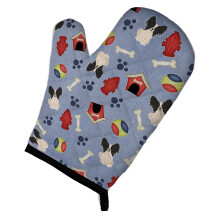 Caroline's Treasures BB2689OVMT Dog House Collection Papillon Black White Oven Mitt 12 by 8.5 Multicolor