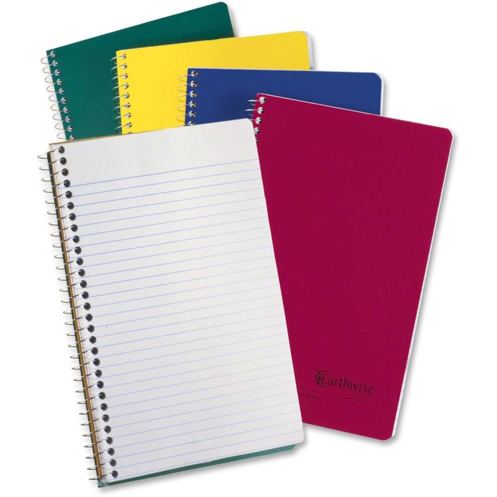 Photos - Notebook Oxford 3-subject Small Wirebound  - 150 Sheets - Spiral - 15 lb Basis Weight - 6 x 9 1/2 - White Paper - AssortedKra 