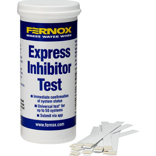 Fernox Test Express Inhibitor Strips 62514 on-site Testing