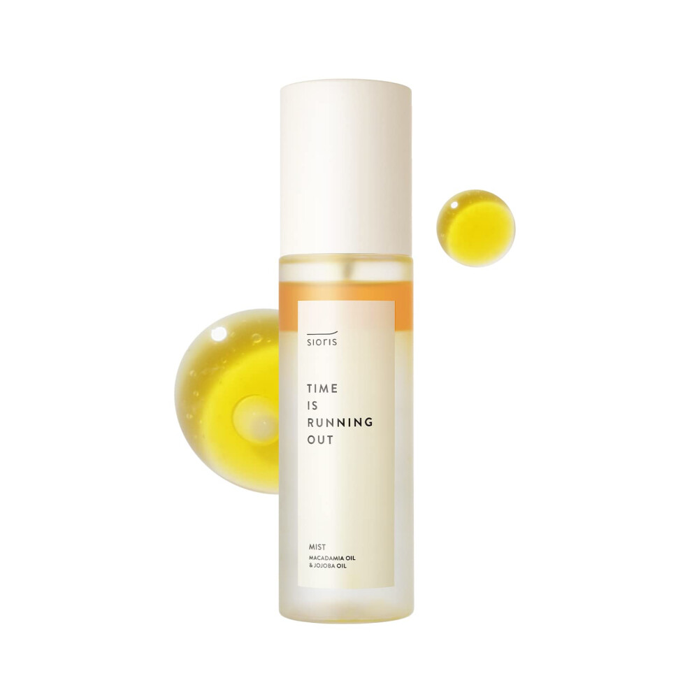 Sioris Czas Jest Wyczerpany Mgla 3.38 Fl Oz Organiczna I Weganska Mgla Twarzy Dla Wrazliwej Skry Olej Jojoba Do Blokady Wilgoci Wzbogacony Cytru-image