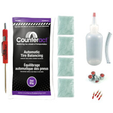 Counteract DIYK-3 Tee-se-itse -renkaiden/vanteiden tasapainotushelmisarja - Kevyiden kuorma-autojen renkaat (4) 85 g:n DIY-helmipussit (4) Ventti