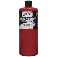 Sax Versatemp Premium Heavy-Bodied Tempera Paint Primrn cerven kvart