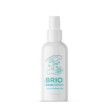 BRIOTEcH Hypochlorous Acid Spray Topical Skin Face & Body Mist Support Irritations Soothe Redness Dry Skin & Scalp Athletic Itch Packaging May V
